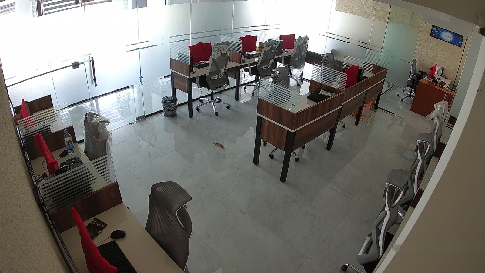 Open workstation area